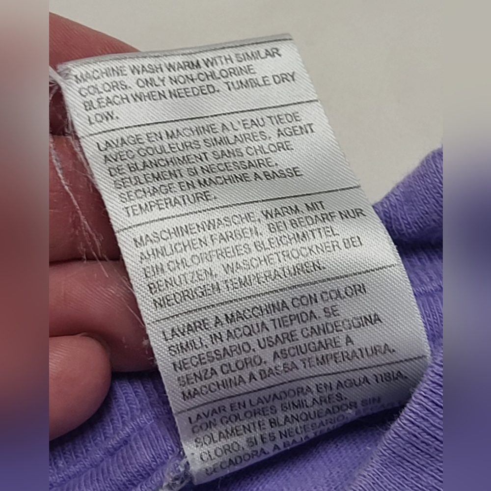 Vintage The Disney Store Tag, Purple Graphic Pocket T-Shirt, Eeyore And Piglet L - Picture 5 of 9